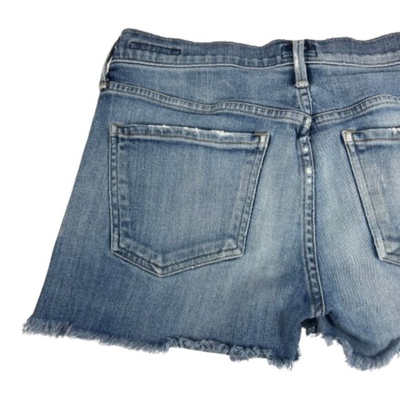 Citizens of Humanity Womens Boyfriend Cuttoff Jean Shorts Size‎ 26 Distressed - Picture 10 of 12